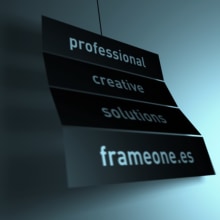 Promo | frameone multimedia. Een project van Motion Graphics y Film, video en televisie van Oliver Schoepe - 16.03.2011