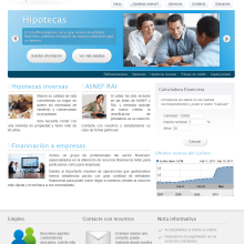 Agentes Financieros. Design, e Programação  projeto de Juan Muñoz - 22.03.2011