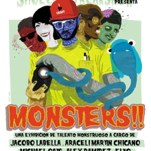 Monsters.. Design, Publicidade, e Fotografia projeto de Araceli Martín Chicano - 24.03.2011
