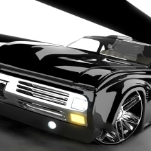 Mustang. Design, Traditional illustration, and 3D project by Hector Serrano - 03.27.2011