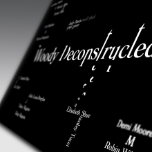 Deconstructing Harry. Design, Motion Graphics, Film, Video, TV, and Film Title Design project by Cata Losada - 04.04.2010