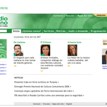 Radio Taíno web identidad. Un proyecto de Diseño, Ilustración tradicional, Publicidad, Programación, Fotografía e Informática de Eduardo A. González - 11.04.2011