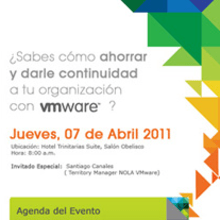 Mail Marketing Evento vmware. Design, Advertising, Programming, and UX / UI project by Adrian Ramos - 04.17.2011