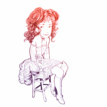Steam girl. Un proyecto de Diseño e Ilustración tradicional de Dario Enriquez - 01.05.2011