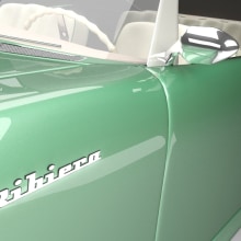 Buick Ribiera. Projekt z dziedziny Design, Trad, c, jna ilustracja i 3D użytkownika Antonio Capa Pena - 20.04.2011