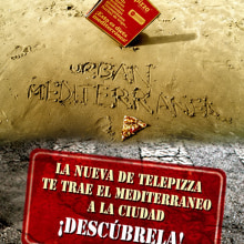 Campaña para Telepizza. Publicidade, e Fotografia projeto de Carlos Aledo Sánchez - 22.04.2011