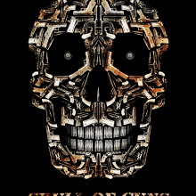 Skull Of Guns. Design e Ilustração tradicional projeto de Carlos Aledo Sánchez - 22.04.2011