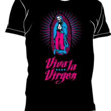 Viva la Virgen. Design, and Traditional illustration project by Humberto - 04.26.2011
