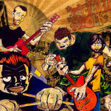 grupo rock.  project by dasa - 05.10.2011