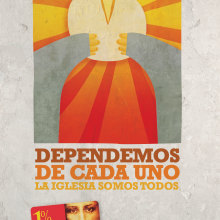 Campaña 1% Iglesia. Un proyecto de  de Fabián Rivas - 15.05.2011