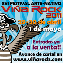 Jefa de prensa Viña Rock 2011. Een project van  Reclame van Silvia Quesada Paisán - 16.05.2011
