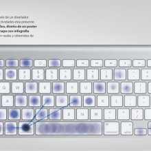 Infografia. Pulsaciones de teclado de un diseñador.. Un proyecto de Diseño y Fotografía de gir gir - 19.05.2011
