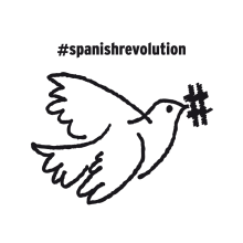 #spanishrevolution. Un proyecto de Diseño de Albert Roca - 21.05.2011