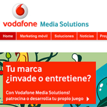 VODAFONE media solutions. Un proyecto de Diseño de Rubén Martínez Pascual - 23.05.2011