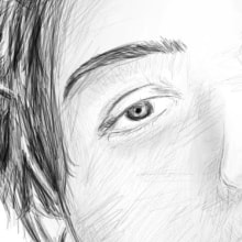RETRATO 2. Design, Traditional illustration, and UX / UI project by Edgar - 05.24.2011