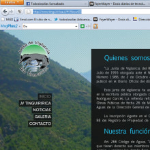  Web Junta de Vigilancia Tinguiririca. Un proyecto de  de Ignacio Miranda - 24.05.2011