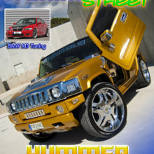 Hummer Tuning. Design, Traditional illustration, Advertising, and Photograph project by Damian Carlos Gerez - 06.01.2011