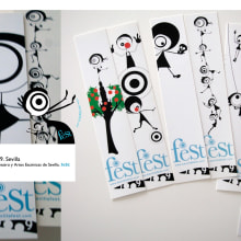 Imagen y diseño Fest 2009. Un proyecto de Diseño, Ilustración tradicional, Publicidad y Fotografía de Antonio Hermán - 04.06.2011