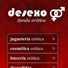 Web Desexo Consentido. Design project by Oskinha.com Sanluis - 06.05.2011