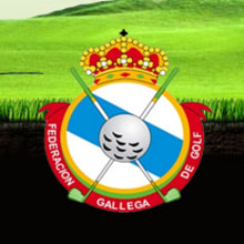 Web Federación Gallega de Golf. Design project by Oskinha.com Sanluis - 06.05.2011