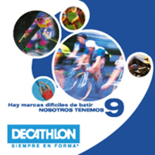 Decathlon. Un proyecto de Diseño y Publicidad de Luis Muñoz - 10.06.2011
