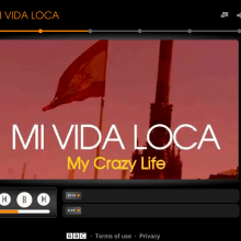 BBC Mi Vida Loca. Design, Traditional illustration, Advertising, Motion Graphics, Programming, UX / UI & IT project by Beatriz Padilla - 06.16.2011