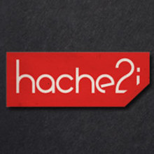 Hache2i, logotipo, tarjetas, material corporativo y página web.. Design, Traditional illustration, and Programming project by Lux-fit - 07.04.2011