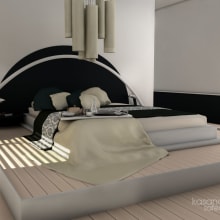 Dormitorio VRay. Un proyecto de Instalaciones y 3D de Diseño de Interiores - 22.06.2011