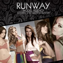 Runway Model Agency. Design, Publicidade, Programação , e Fotografia projeto de Luis E. Arellano - 03.07.2011