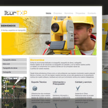 Site corporativo Iturtop. Design, e Programação  projeto de Eztizen Angulo - 19.11.2010
