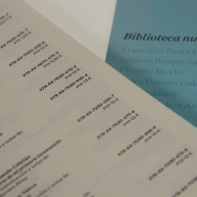 Catalogos Biblioteca Nueva. Design project by Iria Melendro Díaz - 08.20.2011