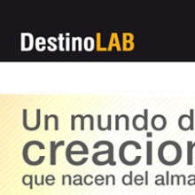 Web DestinoLAB. Un proyecto de Diseño, Ilustración tradicional, Publicidad, Programación y Fotografía de Javier Robledo - 06.07.2011