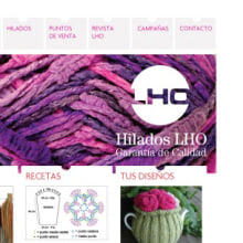 Web LHO. Projekt z dziedziny Design,  Reklama i Programowanie użytkownika Javier Robledo - 07.07.2011