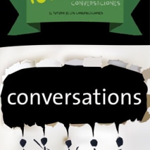 Cartel Conversations. Un proyecto de Diseño de Marta García - 10.07.2011