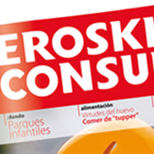 Revista EROSKI CONSUMER. Een project van  Ontwerp,  Reclame, Installaties, Programmeren y Fotografie van DUPLOGRAFIC grafica editorial - 12.07.2011
