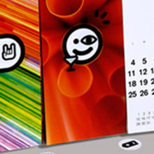 Calendario 2009. Design, Traditional illustration, Advertising, Installations, and Photograph project by DUPLOGRAFIC grafica editorial - 07.11.2011