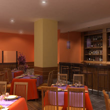 Restaurante Bistrot. Un proyecto de Diseño y 3D de Vicente Díez Cillero - 13.07.2011