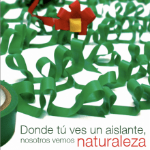 Donde tú ves un aislante, nosotros vemos naturaleza. Publicidade projeto de N.Cienfuegos - 14.07.2011