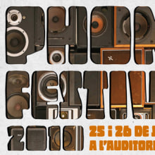 Phonofestival 2010. Design, and Advertising project by Miguel de Llobet - 07.19.2011