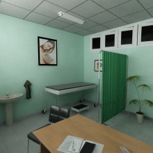 Hospital. Un proyecto de Diseño y 3D de Carlos Javier Fraga Méndez - 22.07.2011