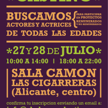 Cartel Macrocasting 1 Shakes Productions. Un proyecto de Diseño, Publicidad, Cine, vídeo y televisión de Dámaris Muñoz Piqueras - 25.07.2011