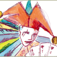 Ilustración para cartel de carnaval. Traditional illustration project by Eva Domingo Rojas - 08.03.2011