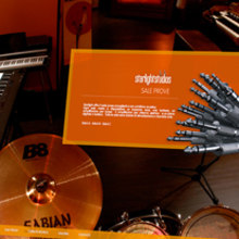 Starlight Studios - Studio Recording. Un proyecto de Diseño, Ilustración tradicional, Música y Programación de AndreaEmma - 04.08.2011