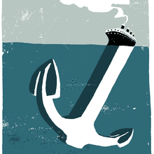 Anchor. Ilustração tradicional projeto de Iván Bravo - 10.08.2011