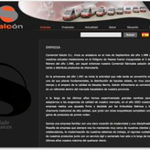 Web de Salcón Alimentaria. Un proyecto de Diseño e Informática de Francisco Javier Molina Gil - 14.08.2011