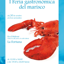 I Feria gastronómica del marisco. Un proyecto de Diseño y Publicidad de José María Rivero Pilar - 18.08.2011