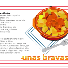 Unas bravas. Traditional illustration project by adriana carcelen - 08.19.2011