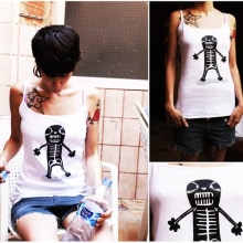 Camisetas (2010). Un projet de Design  et Illustration traditionnelle de Psikonauta - 01.09.2011