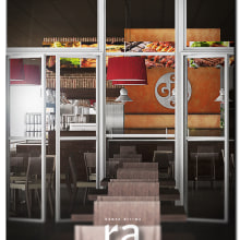 Grill Aeropuerto Tenerife. Un proyecto de Diseño y 3D de Ramon Artime - 01.09.2011