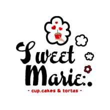 Identity:. Sweet Marie:.. Design, and Traditional illustration project by Sarito, a secas. - 10.19.2015